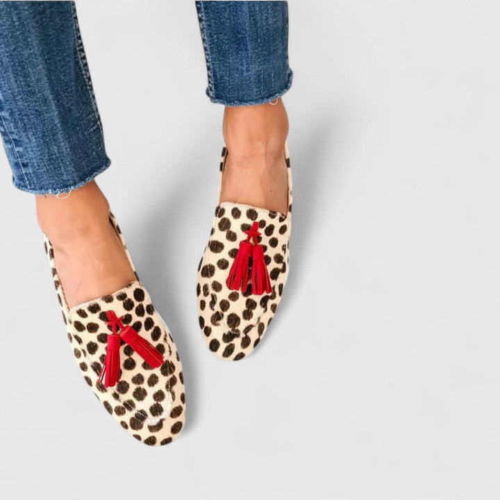 Francesca | Leopard Loafers