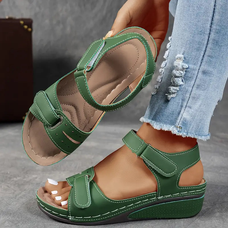 Nina Wedge Heel Sandals