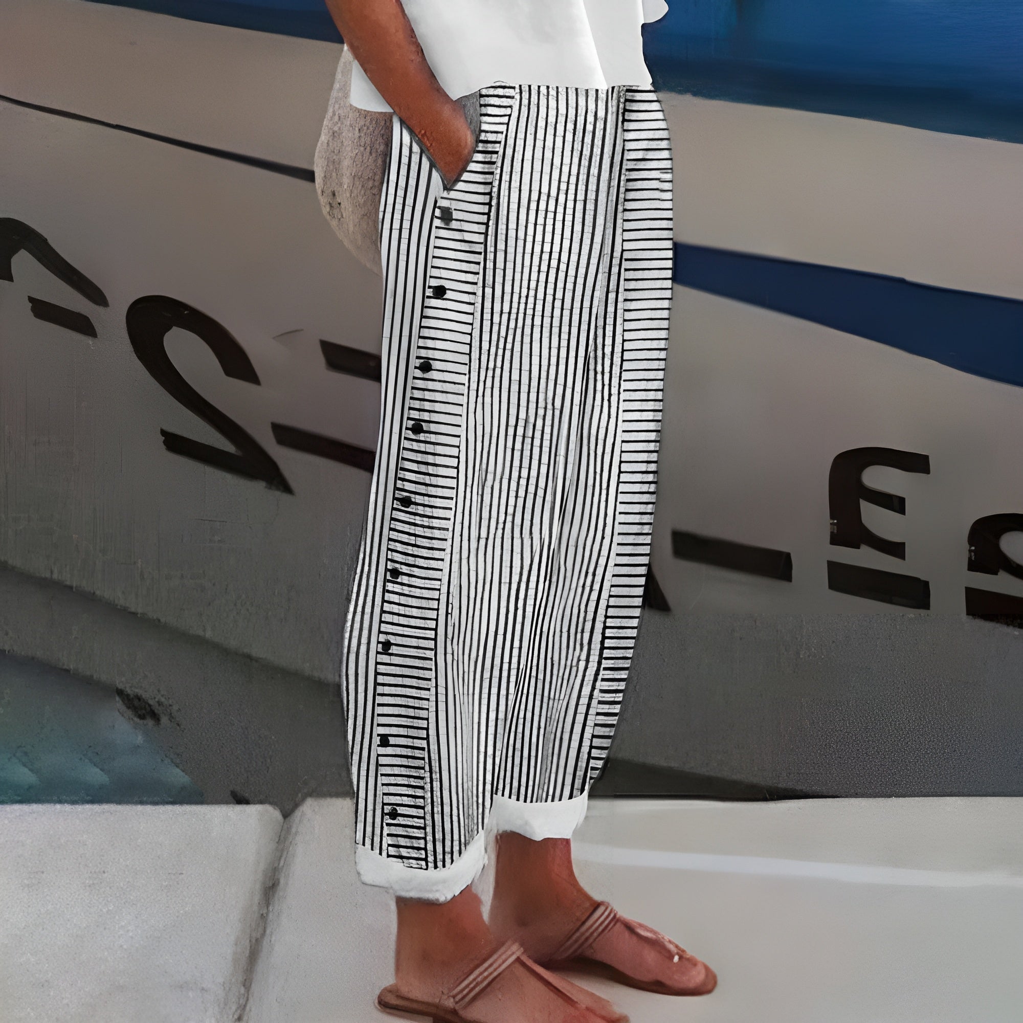 Barbara | Side-Pocket Trousers