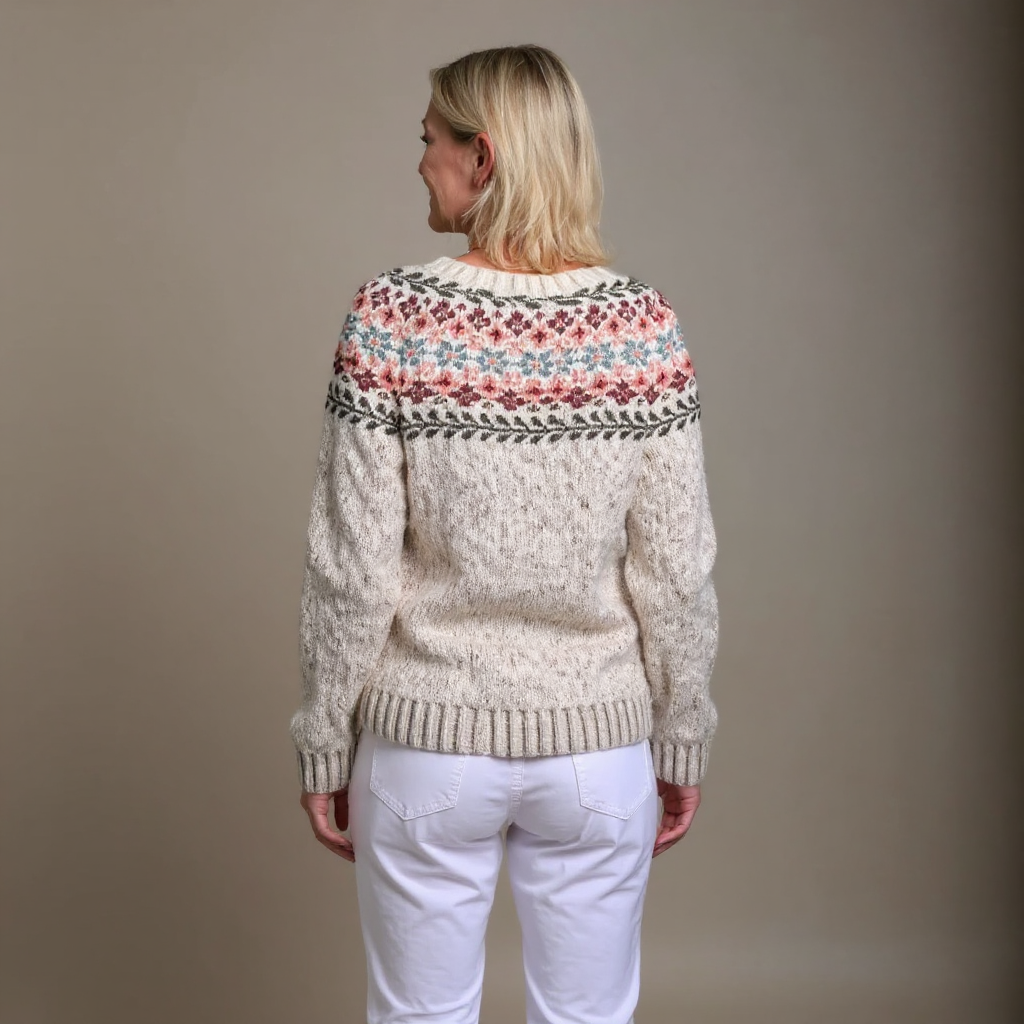 Petra | Patterned Knit Cardigan