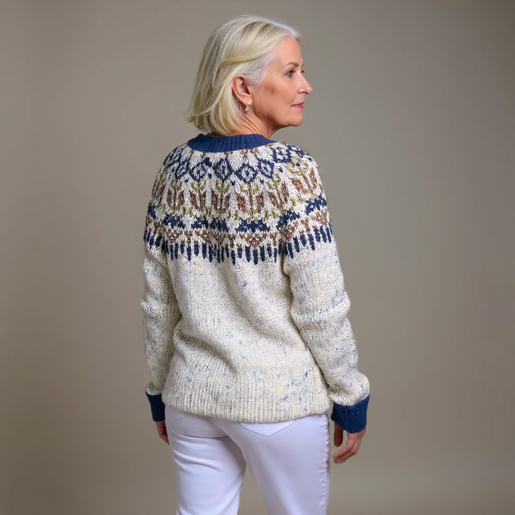 Ottoline | Patterned Knit Cardigan