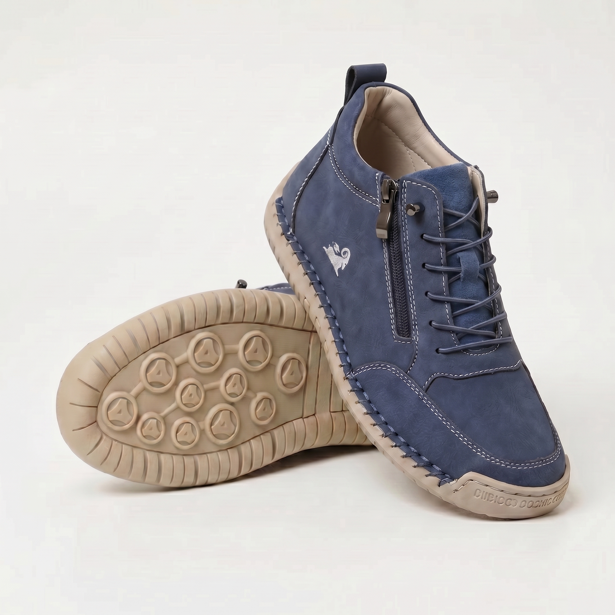Wilhelmina | Zip-Up Orthopaedic Trainers