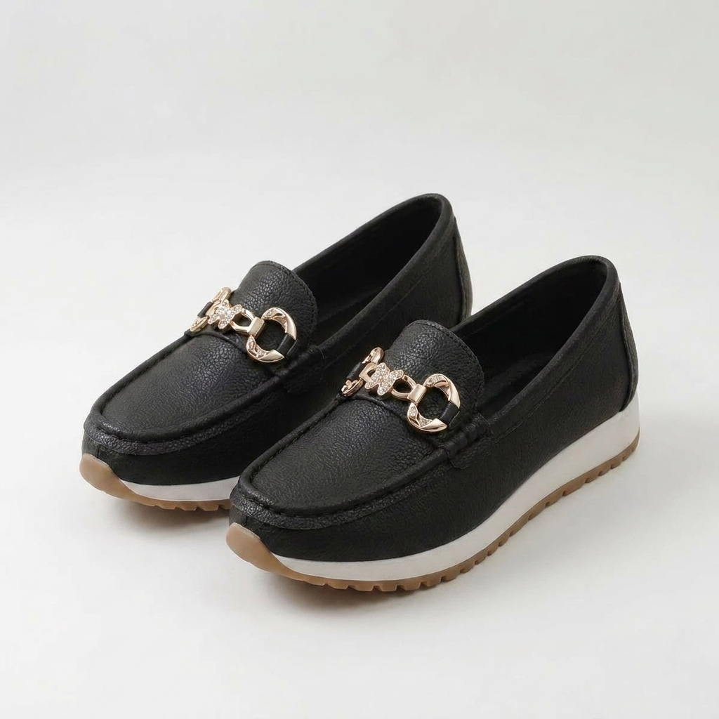 Hannah | Buckle Loafers