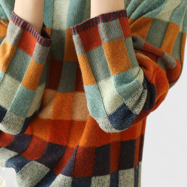 Felicity | Checkerboard Jumper