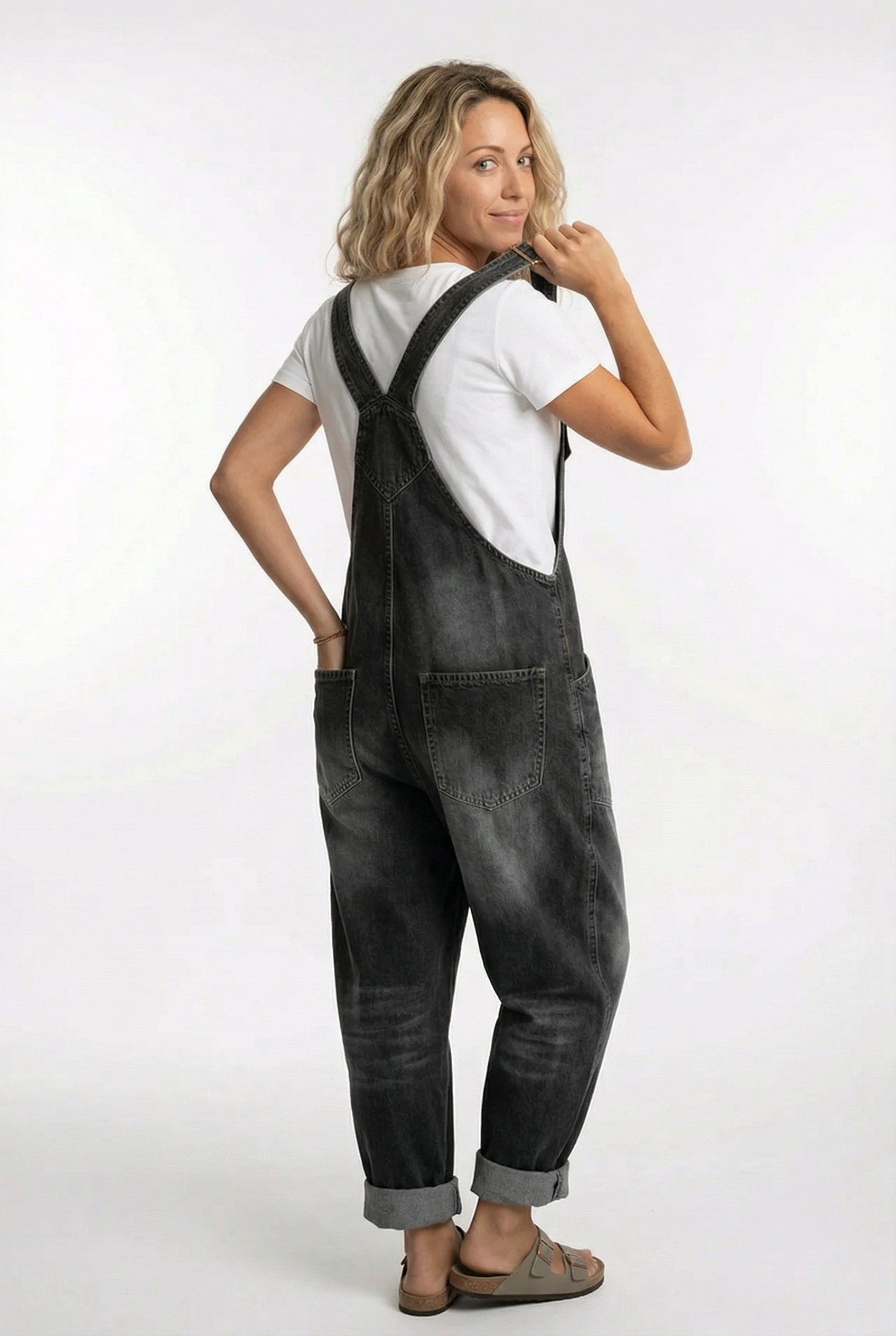 Noelia | Adjustable Buckle Dungarees