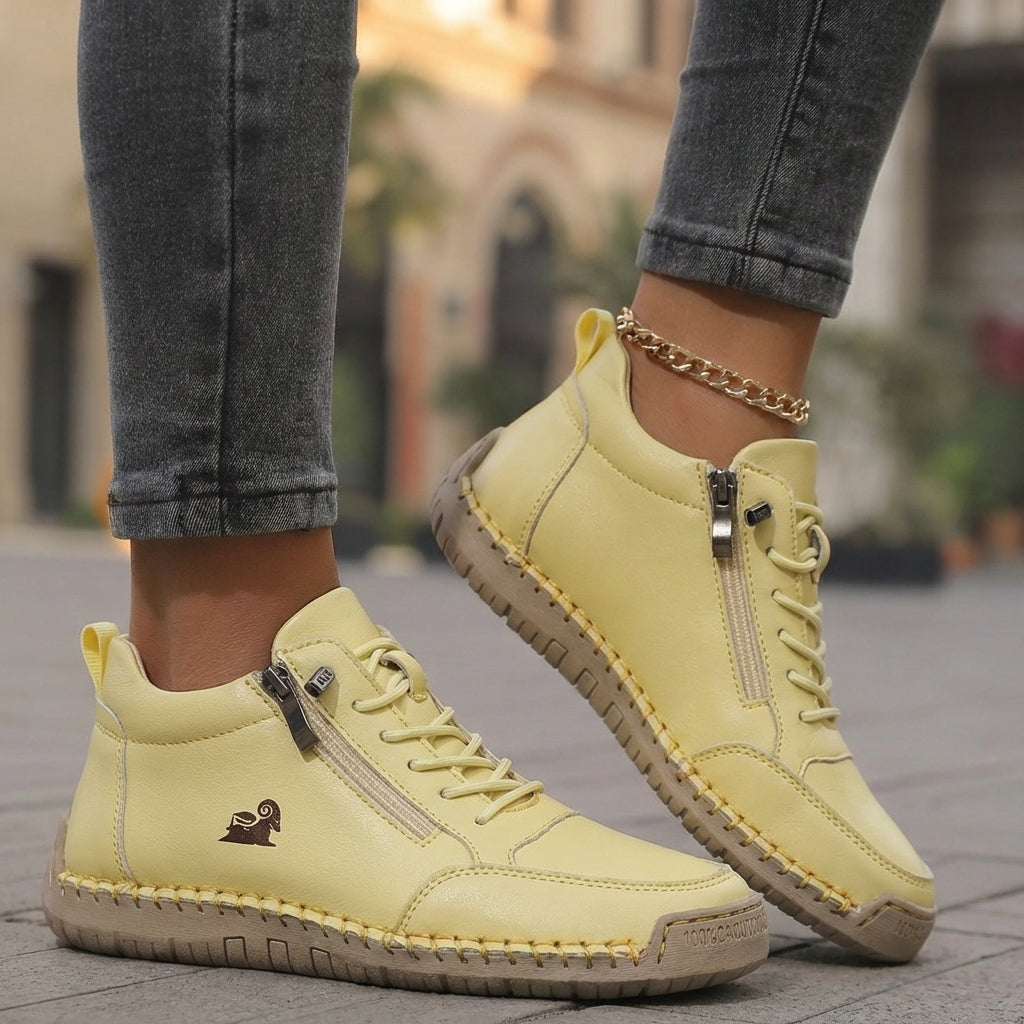Wilhelmina | Zip-Up Orthopaedic Trainers