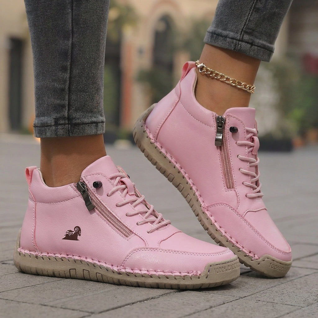Wilhelmina | Zip-Up Orthopaedic Trainers