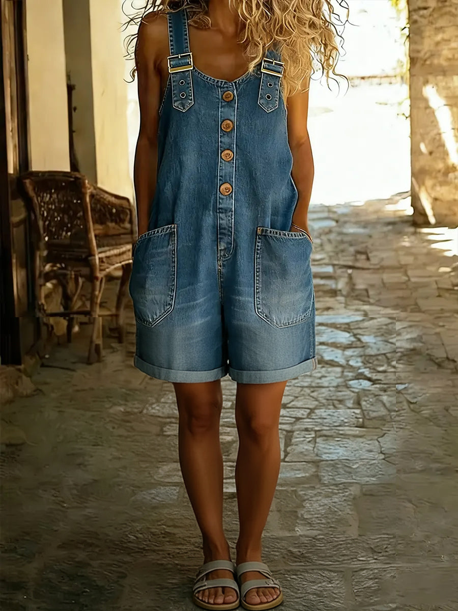 Josephine | Relaxed Strappy Playsuit
