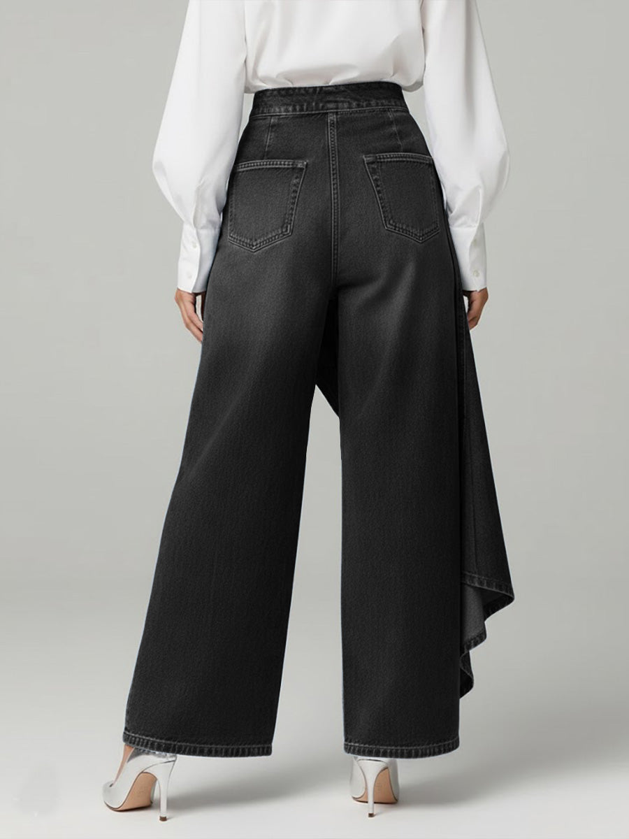 Marlowe | High-Waisted Wide-Leg Trousers