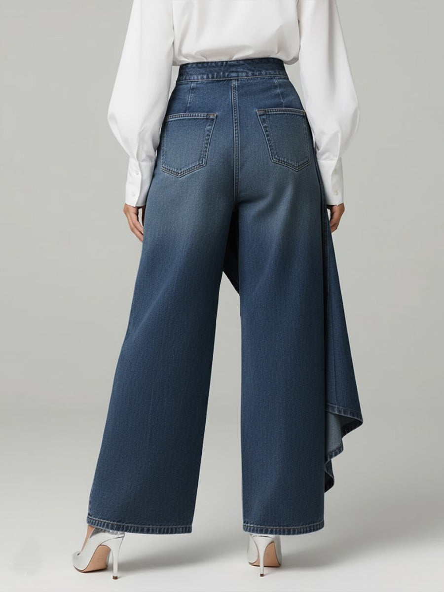 Marlowe | High-Waisted Wide-Leg Trousers