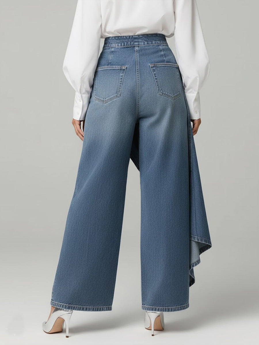 Marlowe | High-Waisted Wide-Leg Trousers
