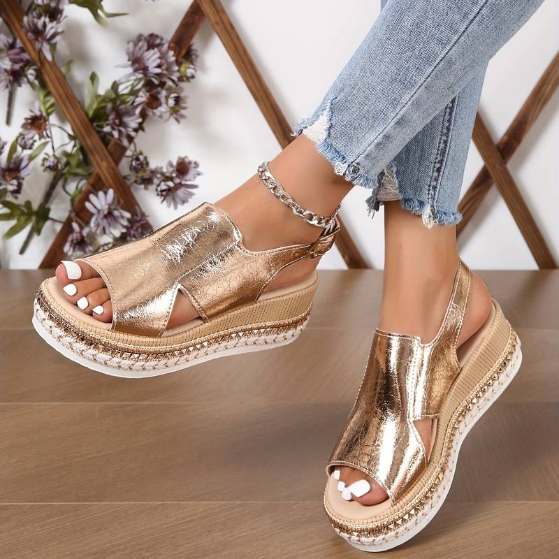 Estelle | Star-Pattern Orthopaedic Sandals
