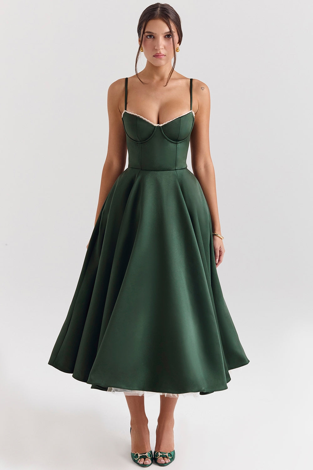 Winona | Tulle Midi Dress