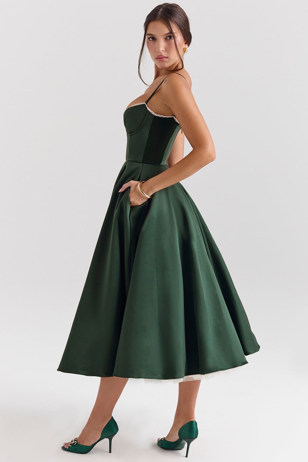 Winona | Tulle Midi Dress