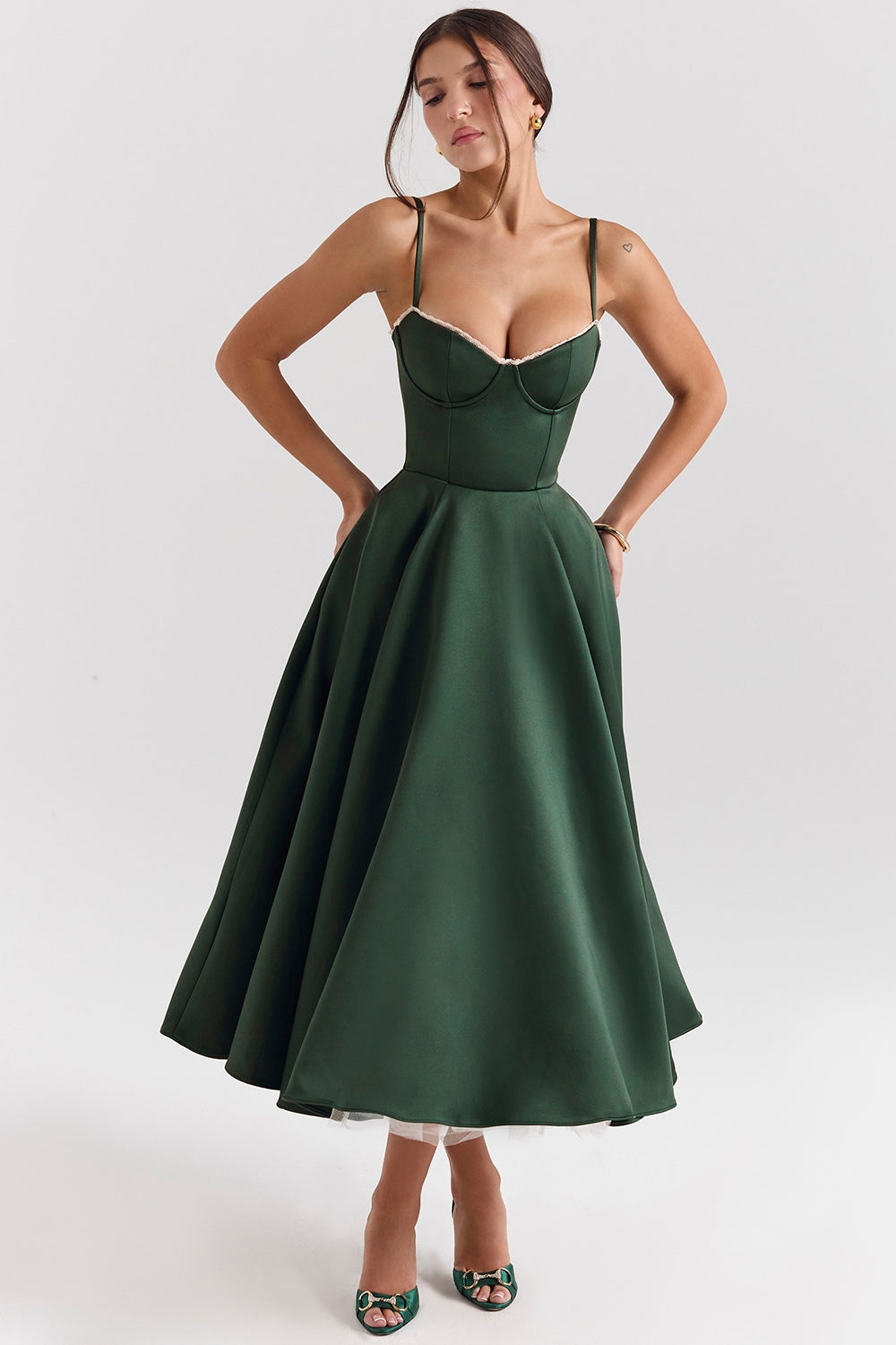 Winona | Tulle Midi Dress