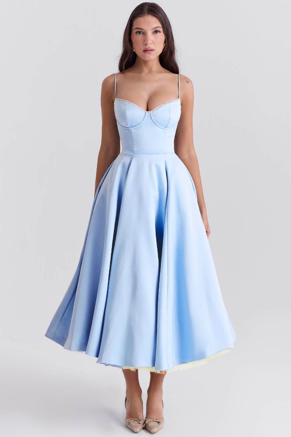 Winona | Tulle Midi Dress