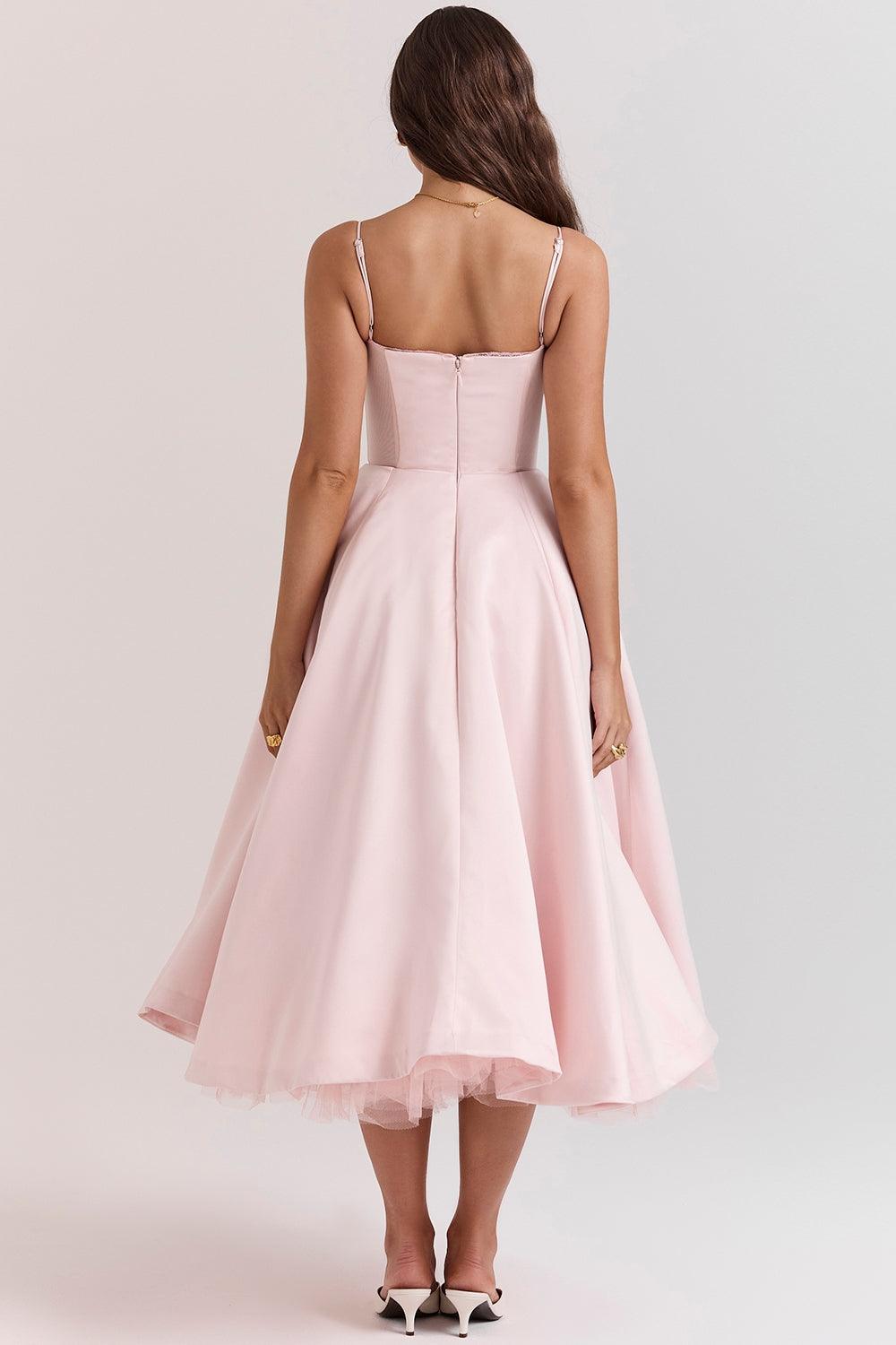 Winona | Tulle Midi Dress