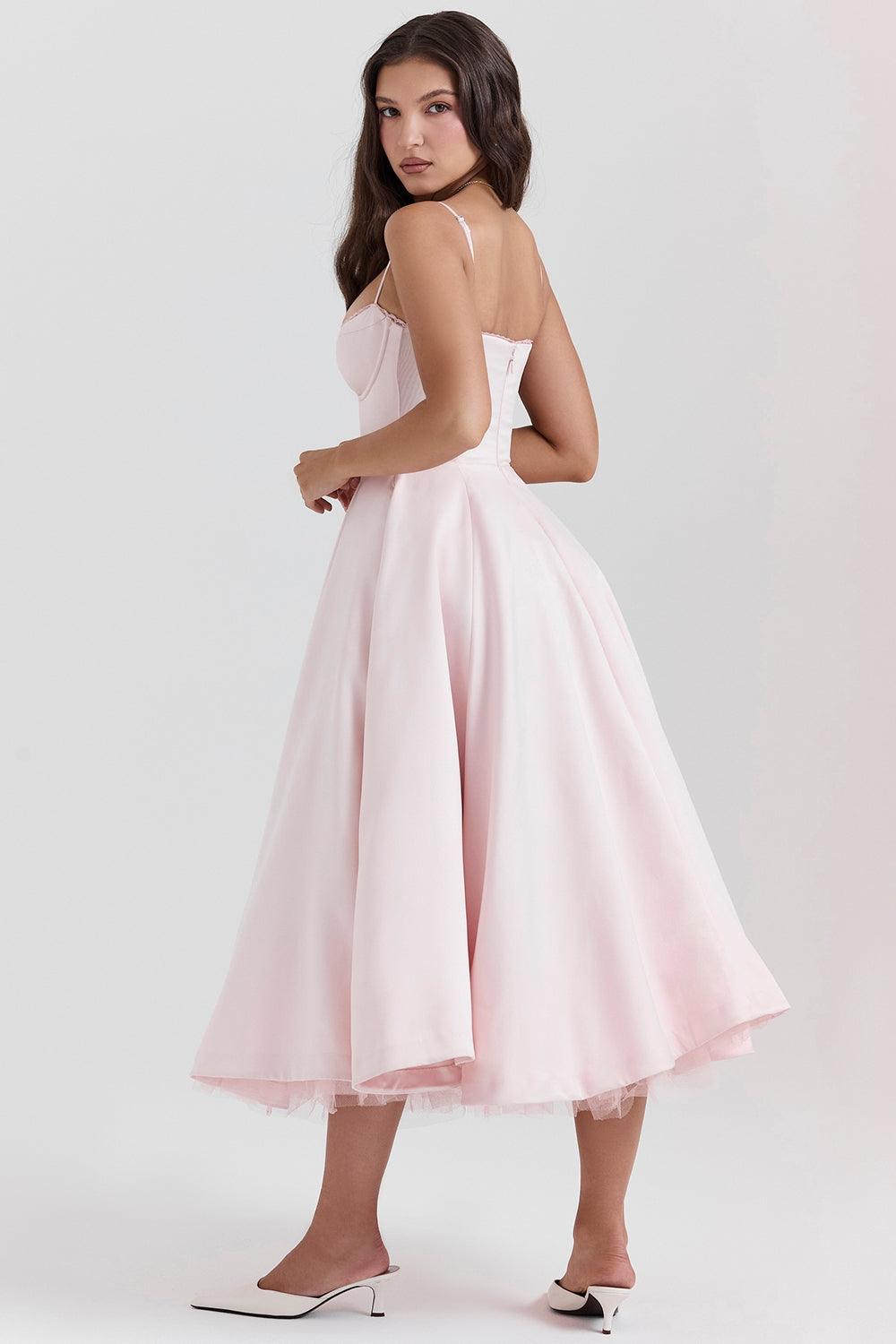 Winona | Tulle Midi Dress