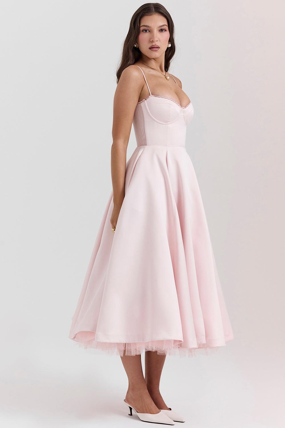 Winona | Tulle Midi Dress