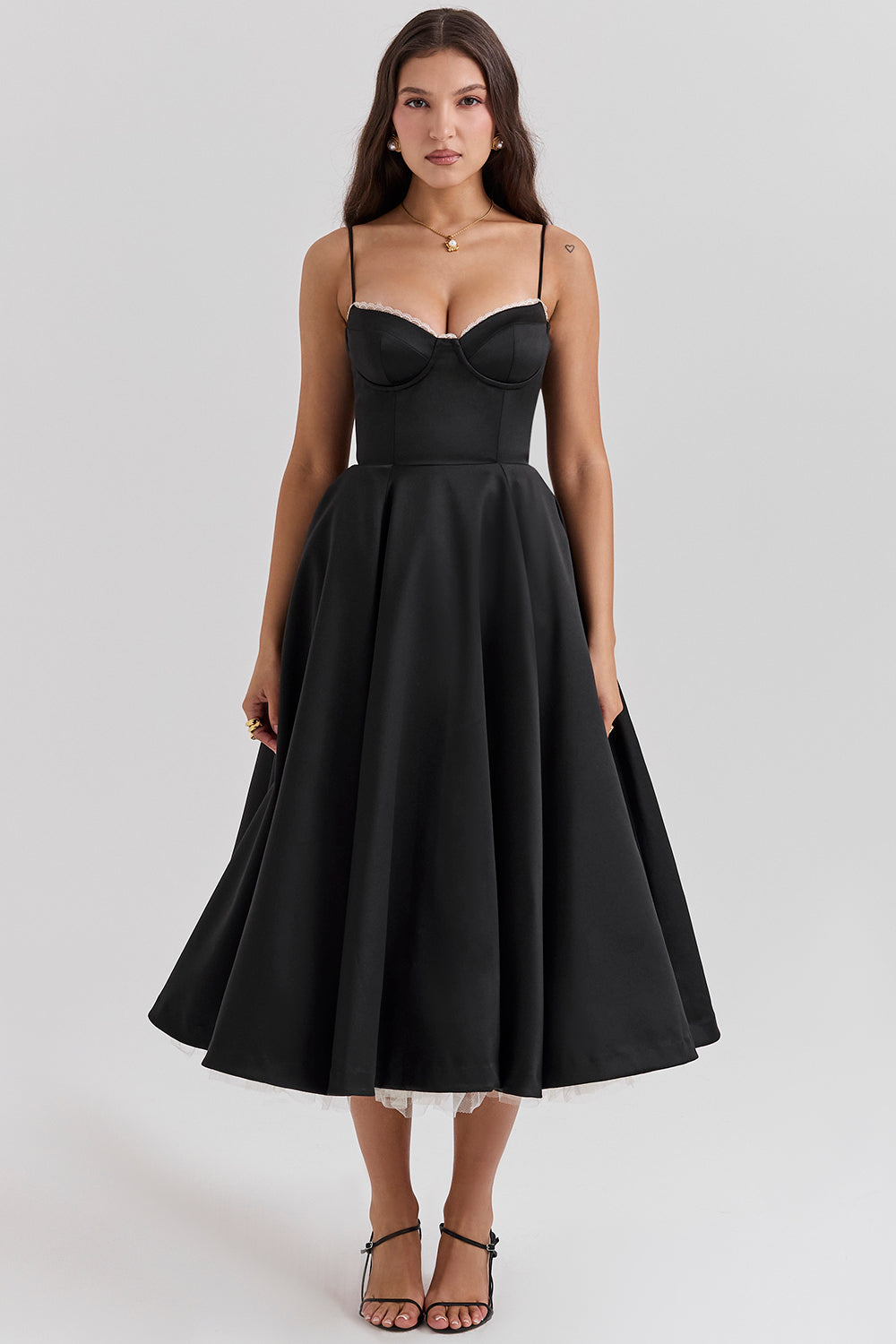 Winona | Tulle Midi Dress