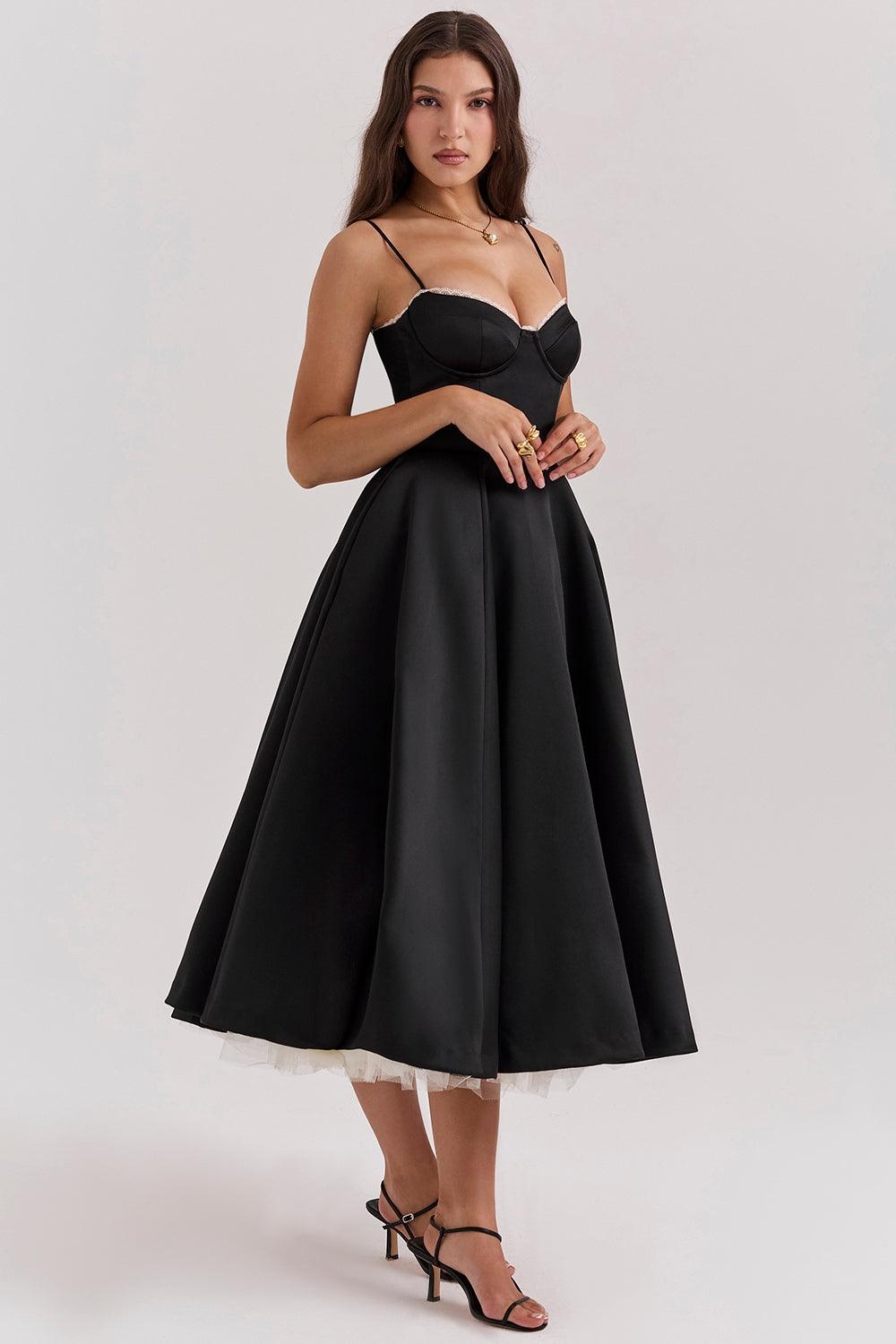 Winona | Tulle Midi Dress