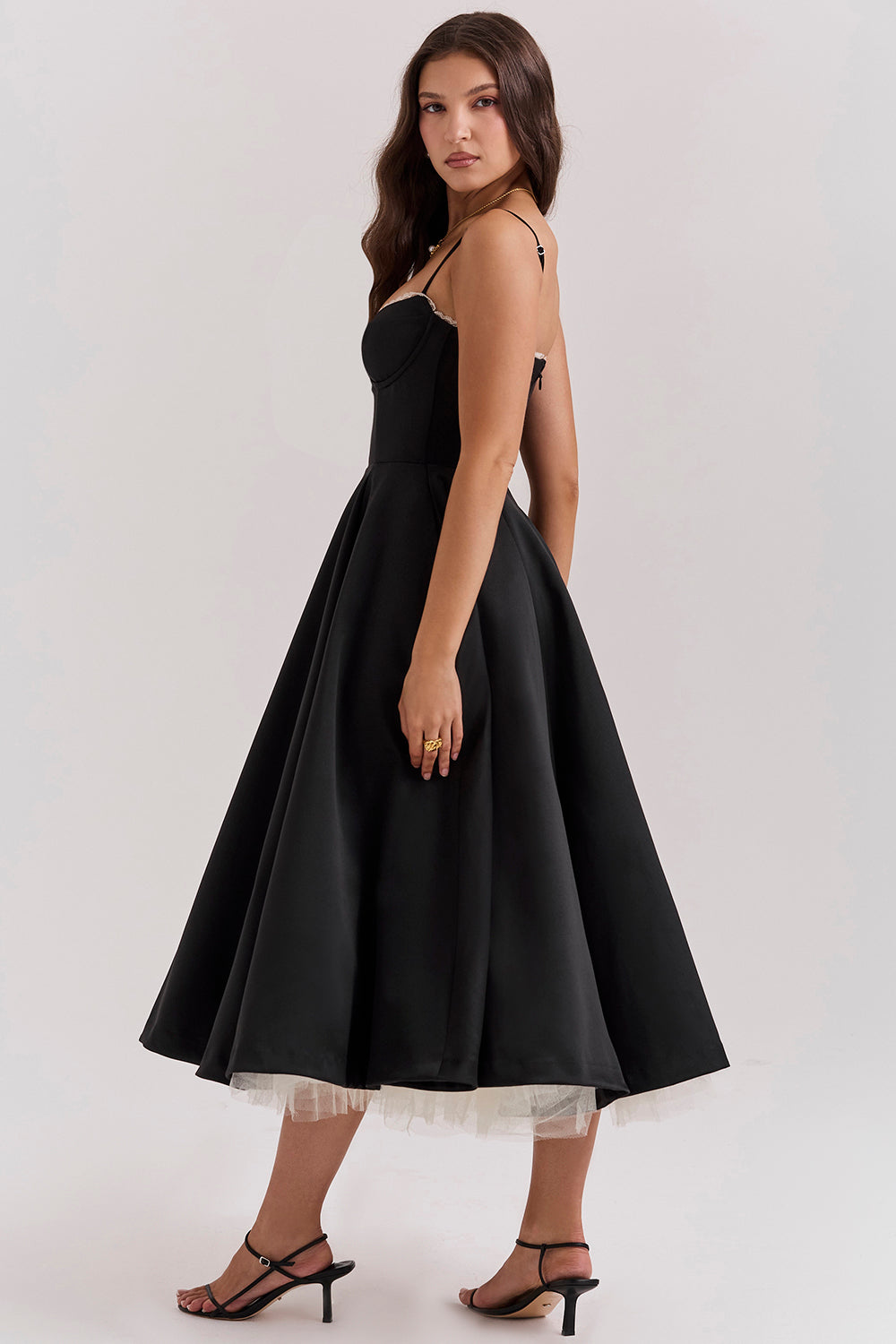 Winona | Tulle Midi Dress
