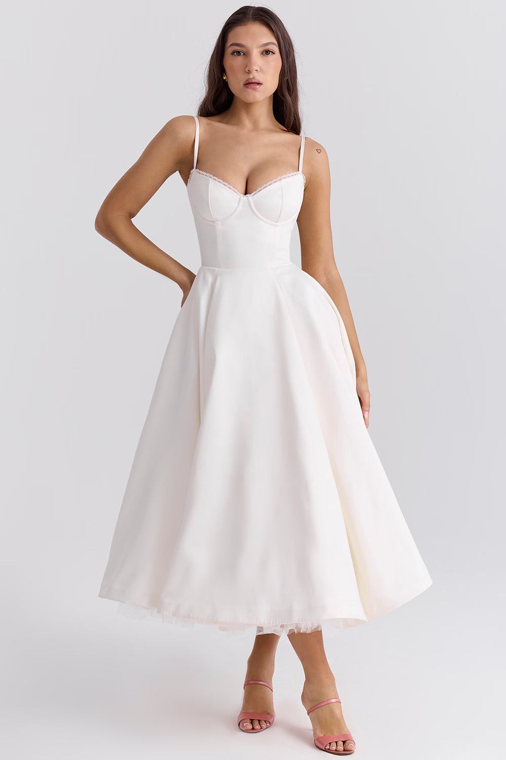 Winona | Tulle Midi Dress