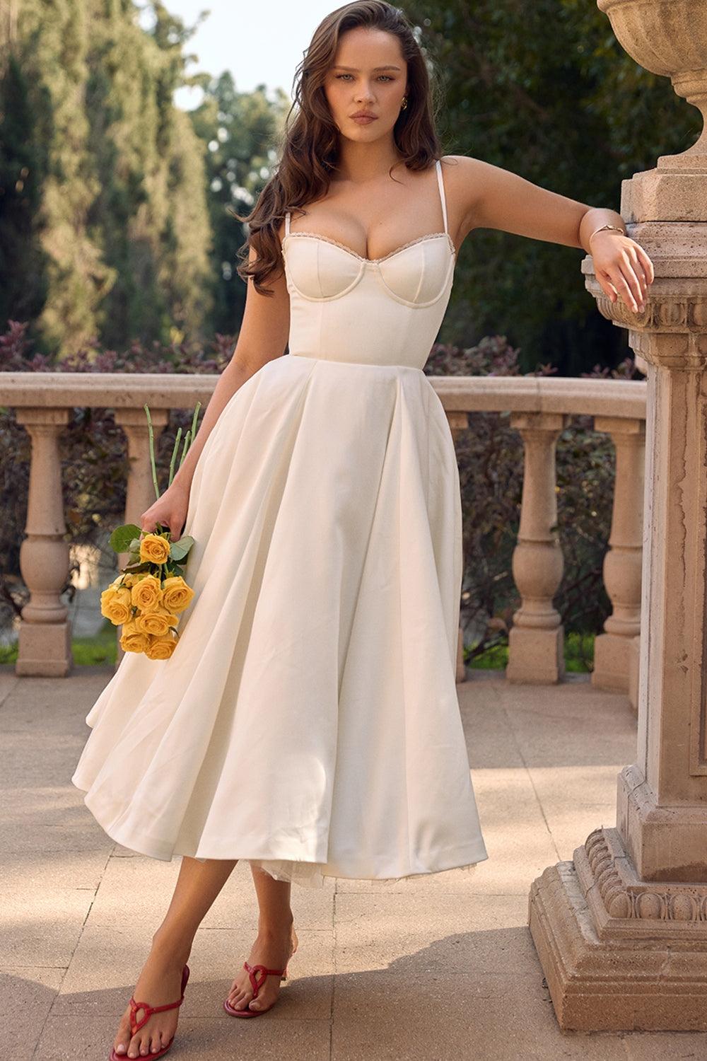 Winona | Tulle Midi Dress