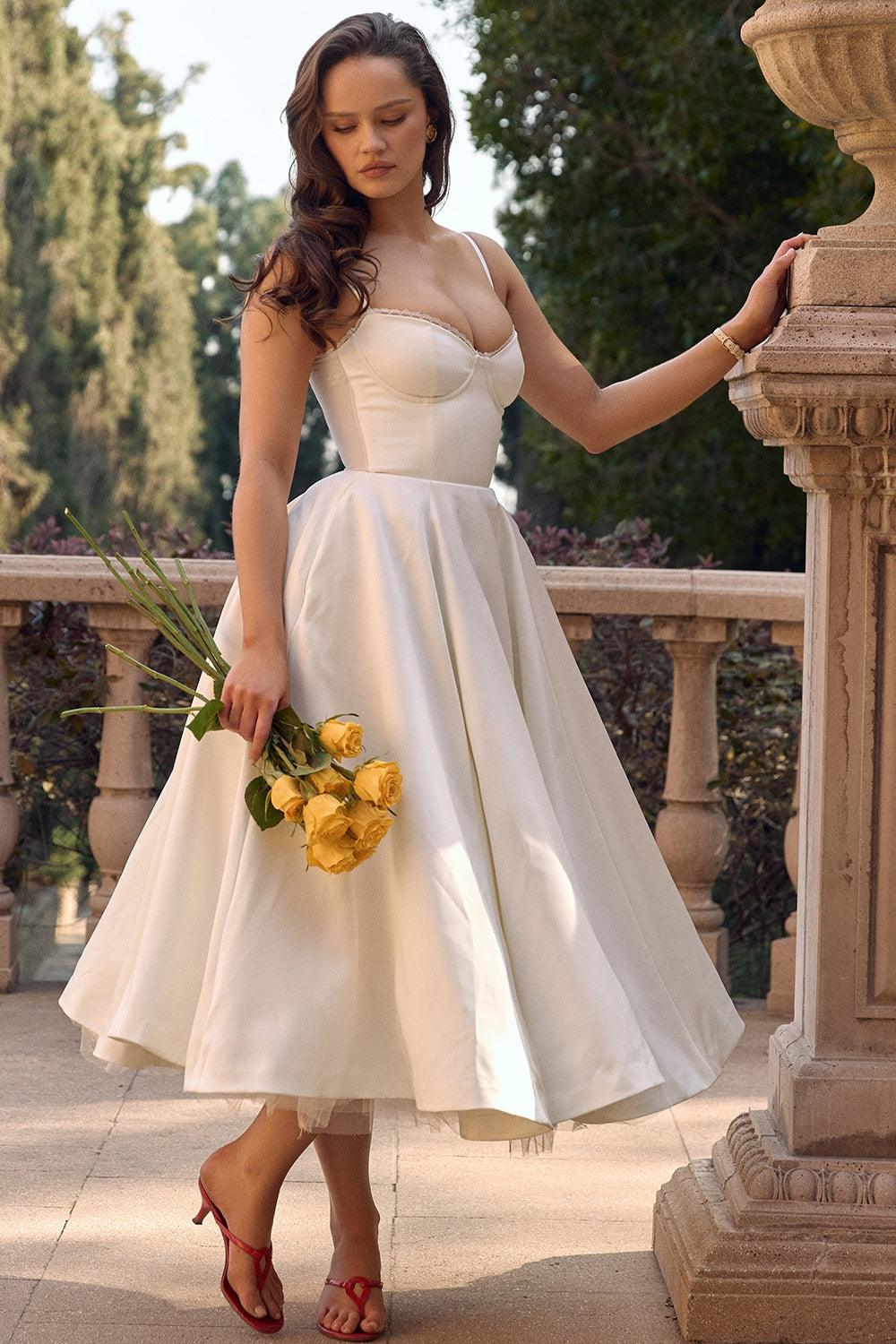 Winona | Tulle Midi Dress