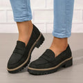 Fritha | Suede Slip-On Loafers