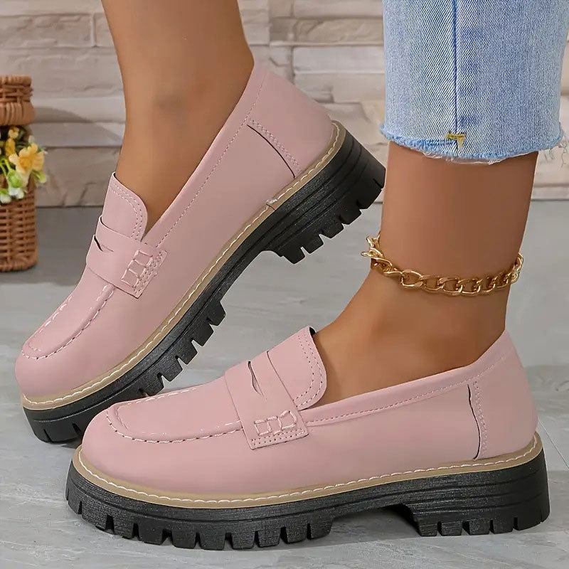 Fritha | Suede Slip-On Loafers