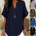 Daniela | Lightweight V-Neck Top
