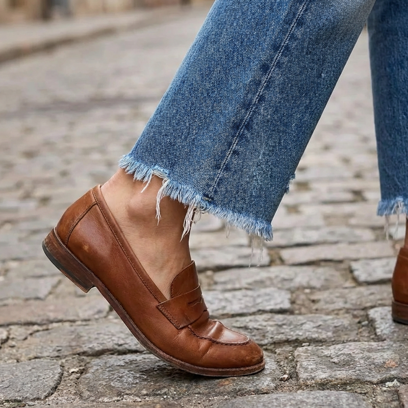 Adele | Retro Straight-Leg Jeans