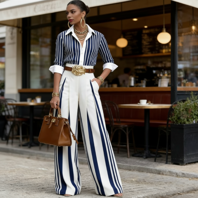 Rosina | Shirt & Trouser Set