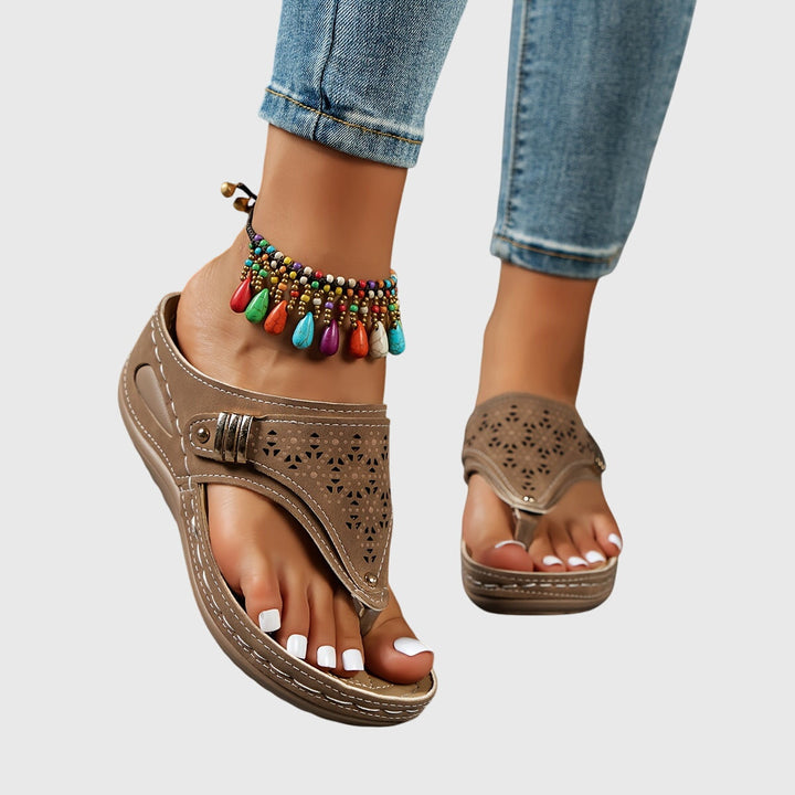 Thea Platform Ankle Strap Sandals