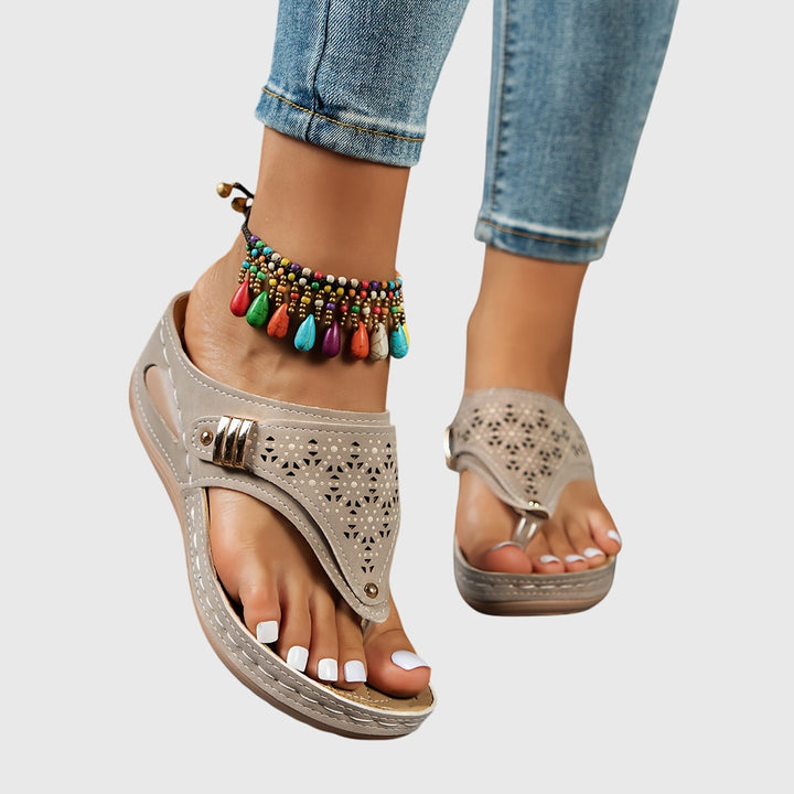 Thea Platform Ankle Strap Sandals