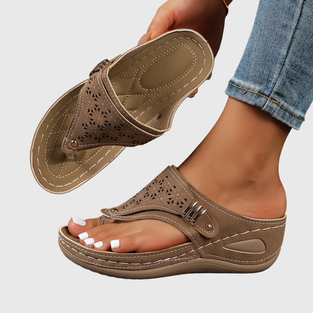Thea Platform Ankle Strap Sandals