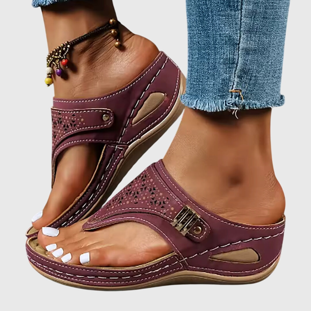 Thea Platform Ankle Strap Sandals