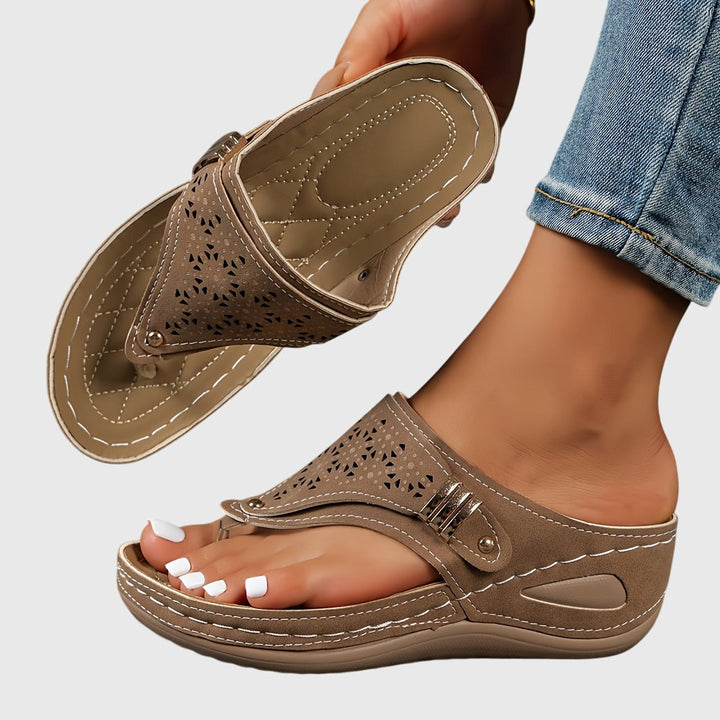 Thea Platform Ankle Strap Sandals