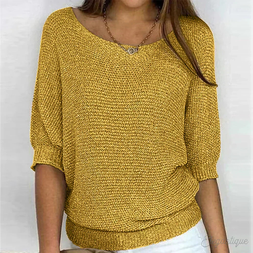 Joanna | Relaxed Knit Top