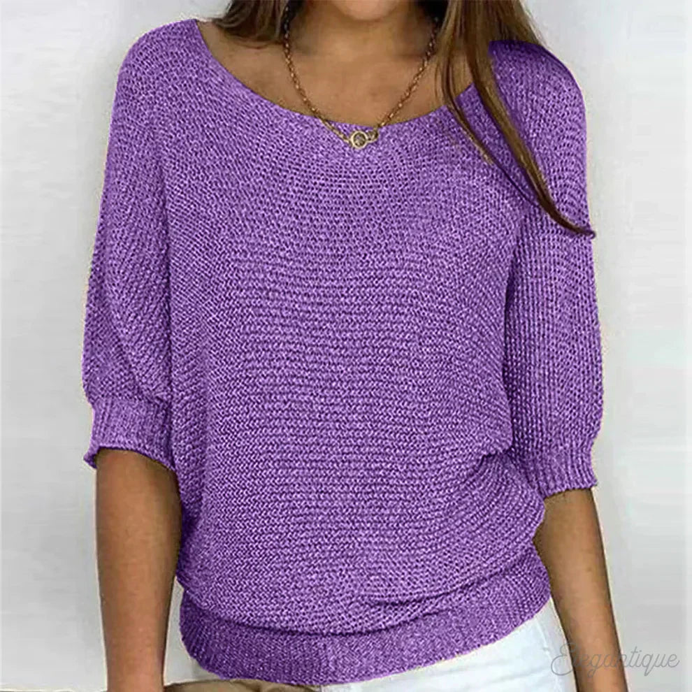 Joanna | Relaxed Knit Top