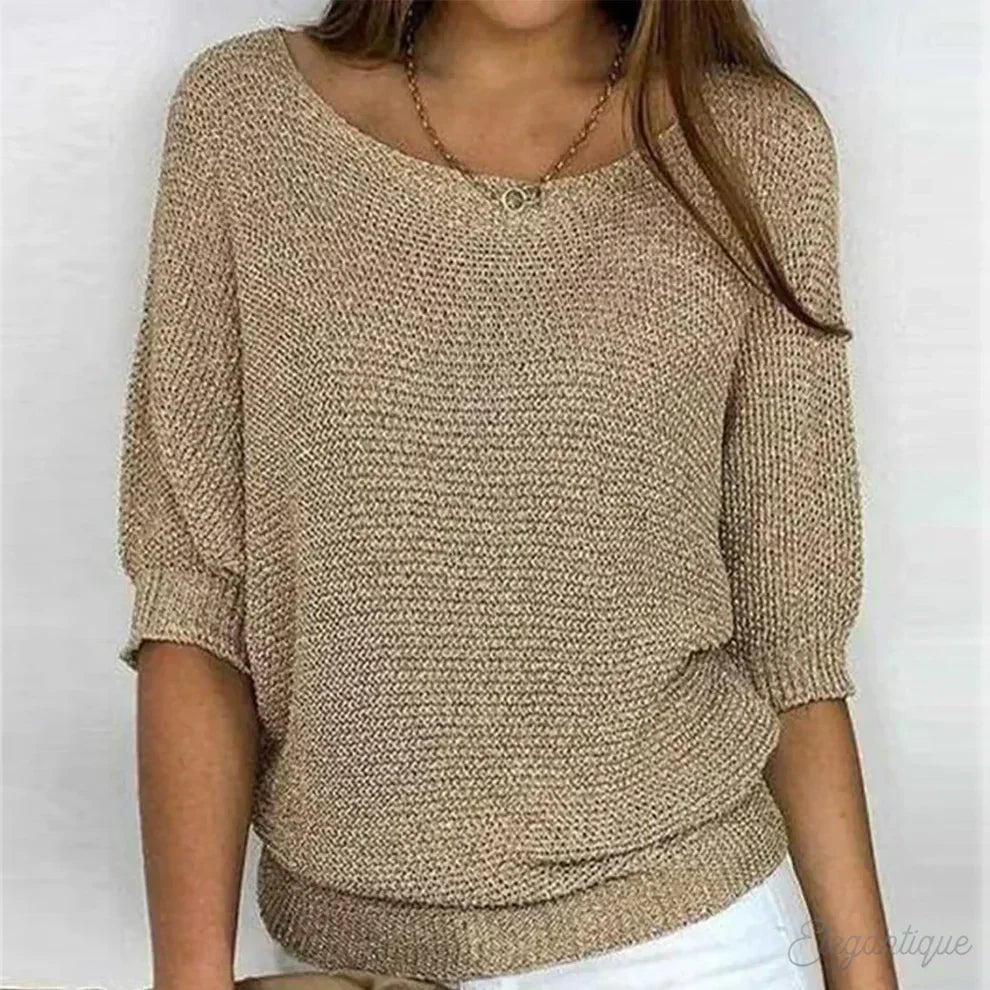 Joanna | Relaxed Knit Top