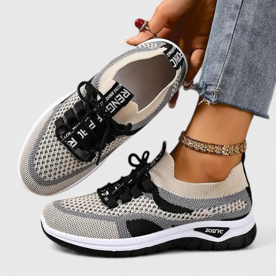 Viola | Lace-Up Walking Trainers
