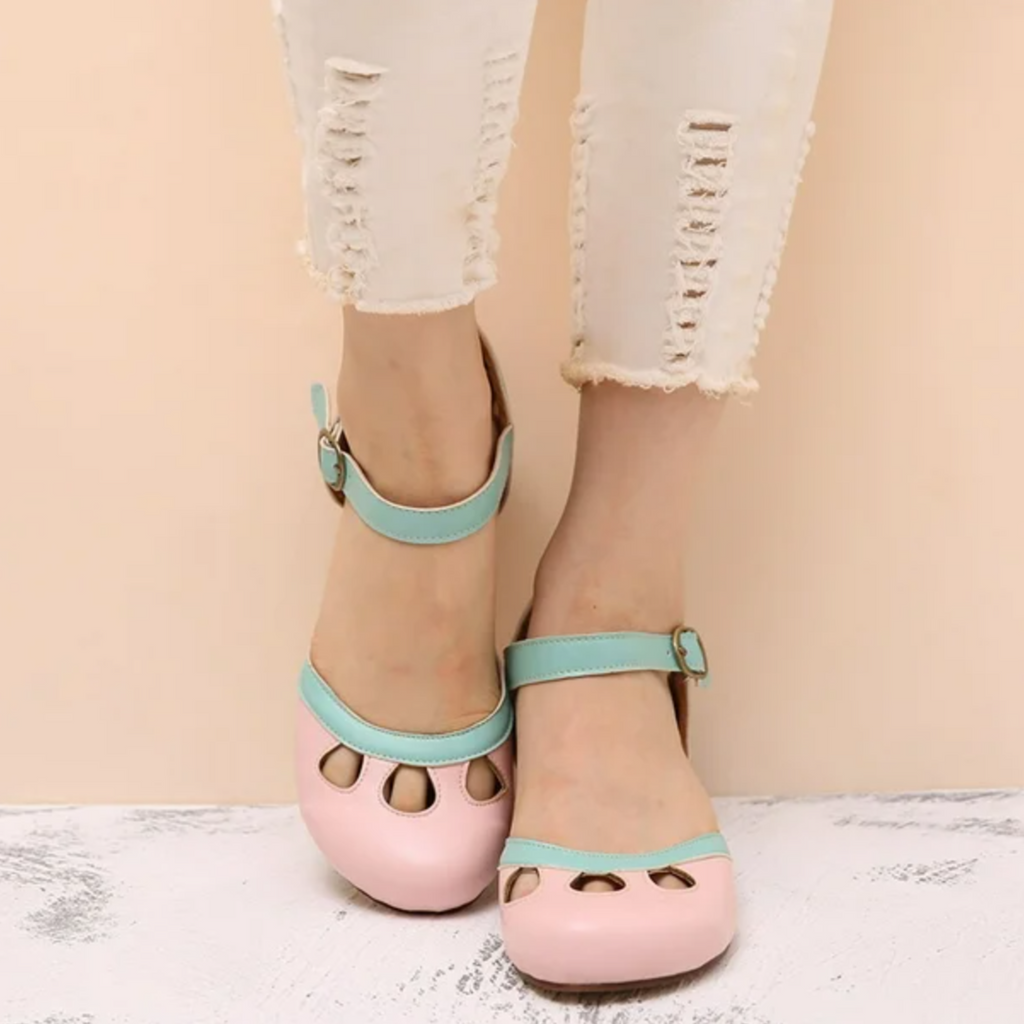 Cordelia | Low-Heeled Orthopaedic Sandals