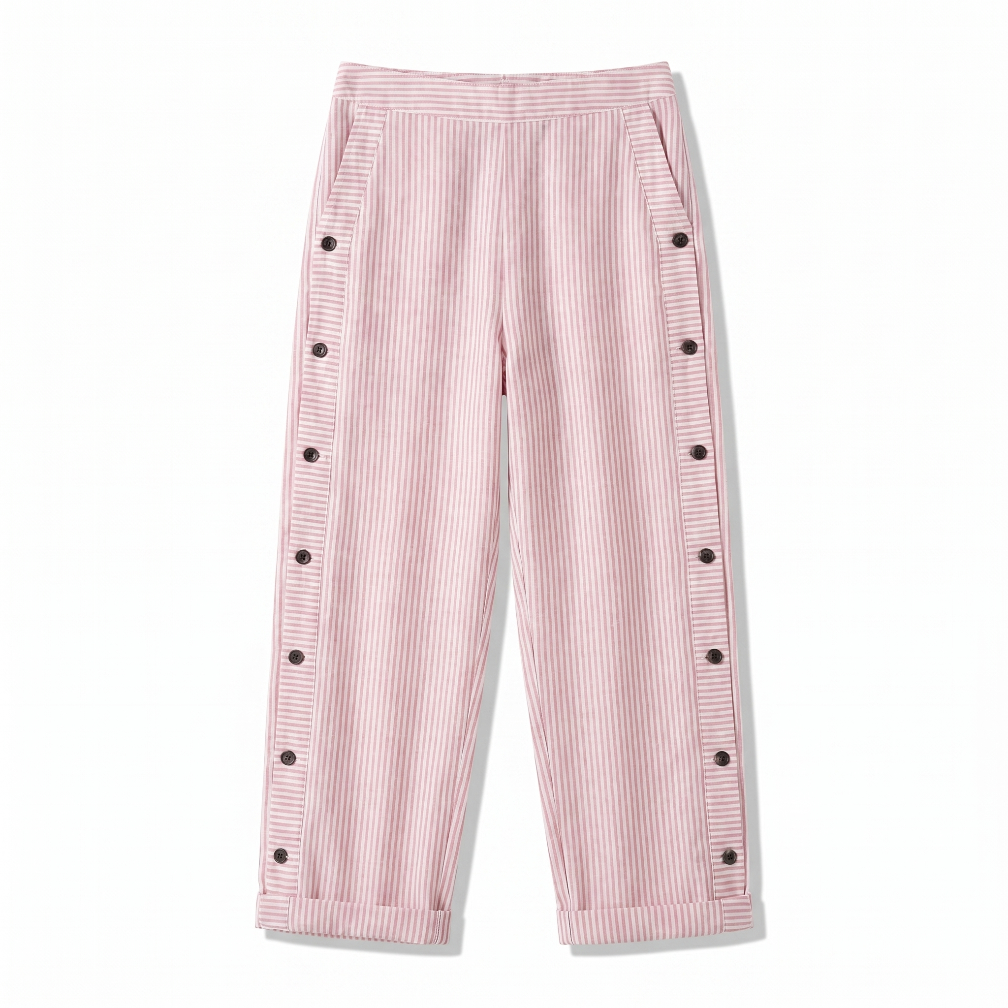 Beatrice | Striped Wide-Leg Trousers